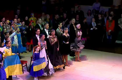 Украинская сборная выиграла золото на Blackpool Junior Dance Festival - 2013