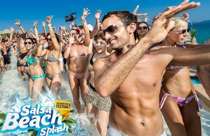 На курорте в Хорватии стартовал Salsa Beach Splash Festival